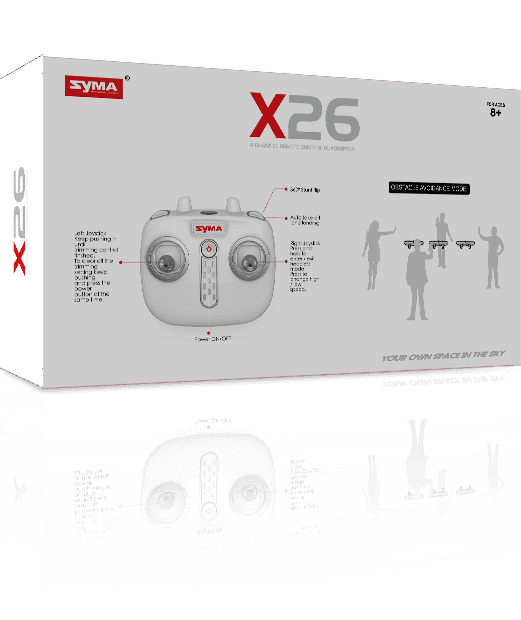 Dron RC Syma X26 2,4Ghz Headless